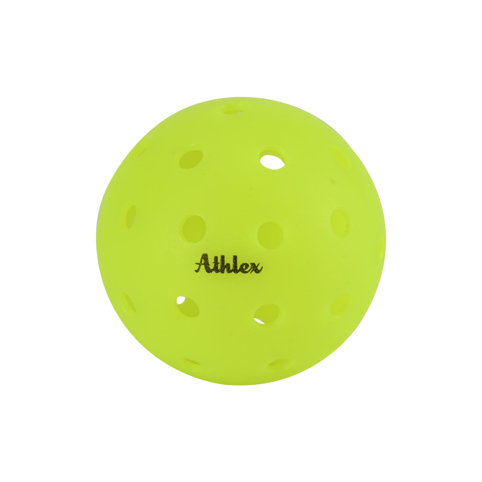 Athlex Aero Star Pickleball Balls for Indoor & Outdoor Play | 26g Lightweight Training & Match Ball | Durable High Bounce | Precision Drilled-image-47