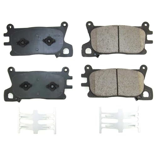 Image of PowerStop Front Brake Pads for Genesis GV80 2021-25 | Genesis GV80 Coupe 2025 - Z17 Ceramic Brake Pads with Installation Hardware, 17-2376