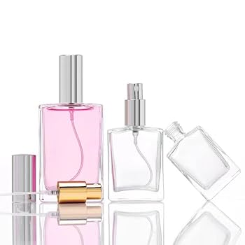 Amazon.co.jp: YORROR クリアガラス香水アトマイザー 2個 50ml