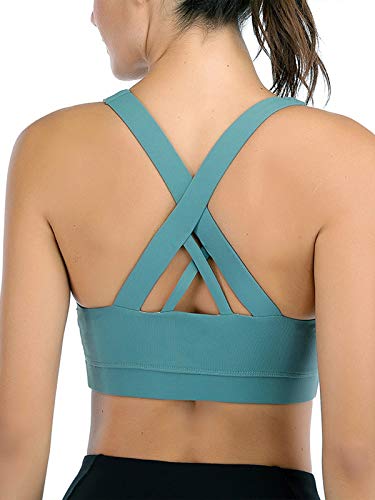 Century star womens sports bra criss cross back athletic bras for…