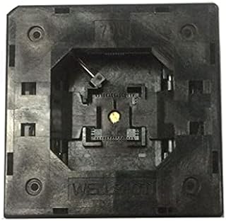 Anncus QFN60 MLF60 IC Test Socket Pitch 0.4mm IC Body Size 77 Burn in Socket 790-61060-101T Open top Adapter