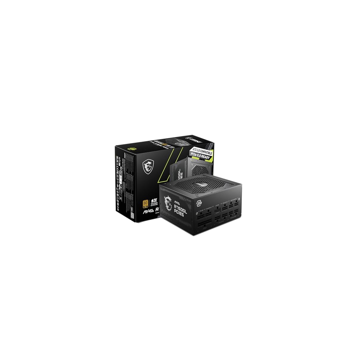MSI-MAG-A750GL-PCIE5-Alimentatore-80-Plus-Gold-da-750-W-design-nativo-a-16-pin-design-modulare-completo-protezione-a-livello-industriale-con-OVP-OCP-OPP-OTP-SCP-UVP