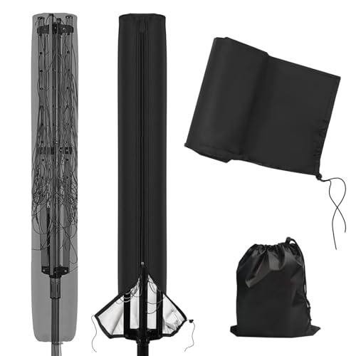 Newthinking Rotary Washing Line Cover Whirly Washing Line Cover with Zip