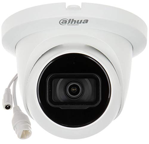 DAHUA 4 MP IP Mini Turretecamera met PoE, 30 m nachtzicht bewakingscamera beveiligingscamera netwerkcamera videobewaking internetcamera IPC-HDW2431T-AS-S2