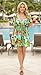 HAPPY BAY Women's Beach Cover Up Summer Hawaiian Swimwear XL-XXL Fern Pineapple