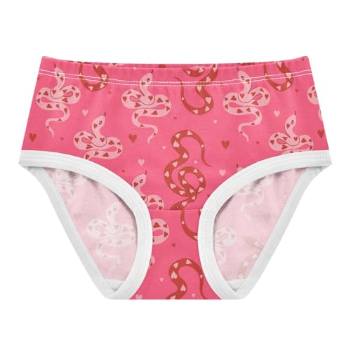 Little Girl Underwear Toddler Panties Kids Undies Snakes Soft Cotton Briefs 2T-8Y