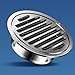 Practical Sturdy Stainless Steel Round Wall Vent With Fine Designs For Efficient Air Flowing In Garages Daily Use
