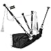 Kilt Emporium Traditional Scottish Bagpipes - Full Set with Accessories and Hard Case