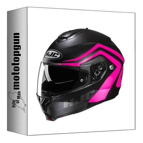 Casque modulable HJC C91N Nepos MC8SF pour moto routière en taille L