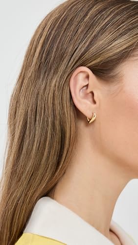 Gorjana Women's Amour Heart Huggies3