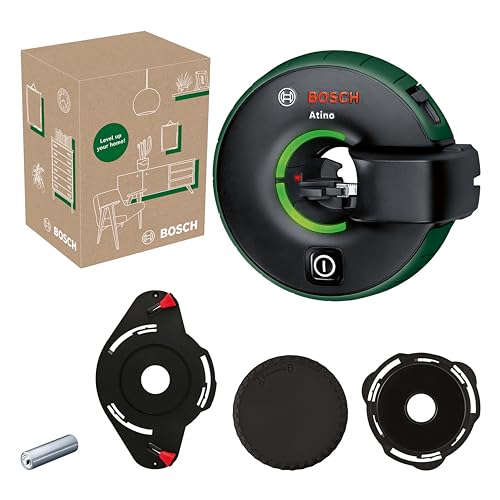 Bosch nivel láser de líneas 2 en 1 Atino 2.ªgen. con cinta métrica extraíble y bloqueable(alineación horizontal/vertical gracias al acoplamiento en superficies blandas y duras,en caja para e-commerce)