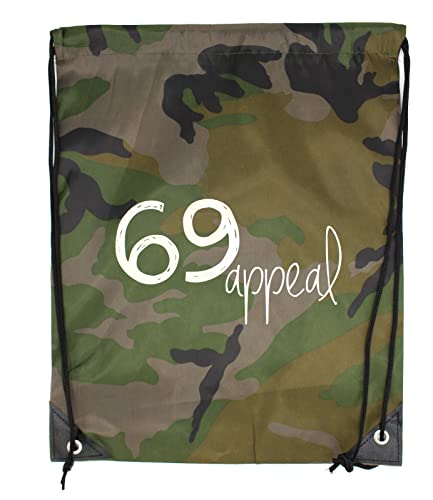 69appeal Gymbag – Bolsa de deporte con cordón 41,5 x 34 cm – Bolsa de deporte impermeable –...