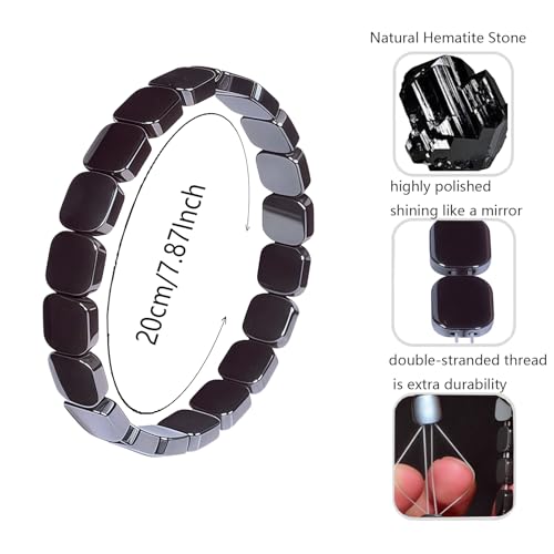 Pulsera de Hematita para Hombre miniatura 4