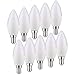NCC-Licht 10 x LED Leuchtmittel Kerzen 4W = 40W E14 matt 470lm warmweiß 2700K Ra>90 360° MI 4 günstig Kaufen-NCC-Licht 10 x LED Leuchtmittel Kerzen 4W = 40W E14 matt 470lm warmweiß 2700K Ra>90 360°