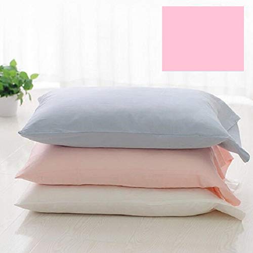 1 x 3' Single Bolster Pillow Case 19" x 36" Hotel Quality 260 Thread Count PINK