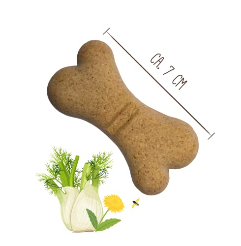 Sammy´s Kräuterknochen | Schonend gebackene Hundesnacks | Kräuterknochen mit feinem Lamm | 1 kg