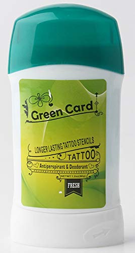 Tattoo Transfer Stick, Tattoo Skin Solution Soap Cream Gel for Transfer Stickers Paper Machine Stencils, Temporary Tattoo Supplies Accessories, Clean Dry Protection Antiperspirant Deodorant; ZYG