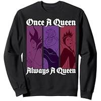 Panel de villanos de Disney Una vez reina, siempre reina Sudadera