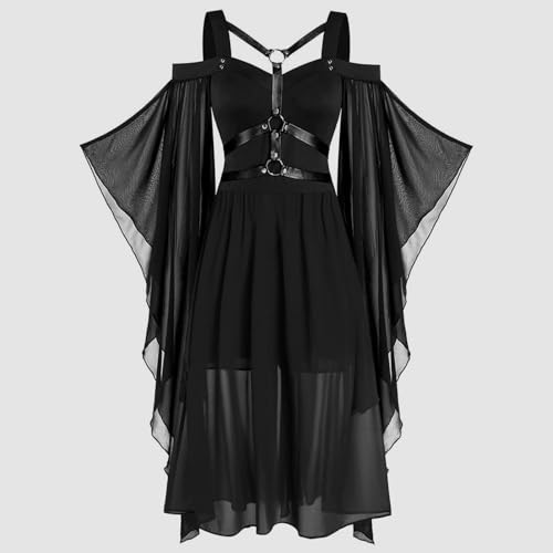 Robe cocktail gothique grande taille : sublimez vos formes sans complexe en soirée - 3