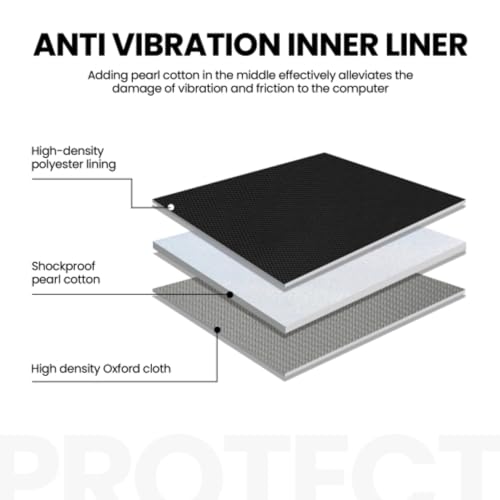Funda para laptop 14 pulgadas acolchada con asa miniatura 6