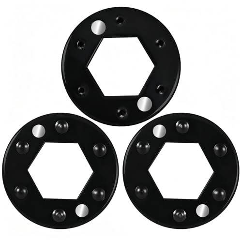 Zookpr 3 Pack RW8942 Oscillating Multitool Accessory Adaptor for Rockwell RW8942 Sonicrafter Fit Other Sonicrafter Oscillating Tool Accessories