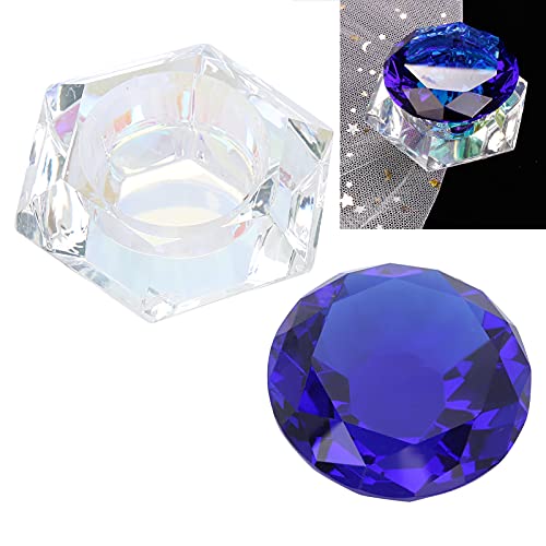 Tazón Acrílico para Mezcla de Líquido Nail Art Azul miniatura 5