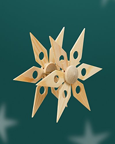 Rudolphs Schatzkiste Weihnachtsdeko Aufsteckstern BxHxT=8x3,5x8cm NEU...