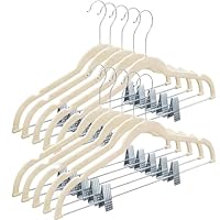 Algopix Similar Product 5 - Homeit 10 Pack Velvet Hangers with