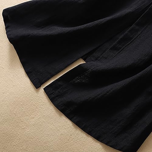 Long Vests for Women Dressy Casual Cotton Linen Waistcoat Sleeveless Shirts Cardigan Ladies Summer Loose Fit Vests3