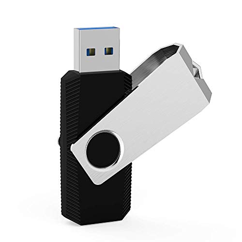 Aiibe 16GB USB Flash Drive Thumb Drive USB 3.0 Memory Stick PenDrive 16GB - Black