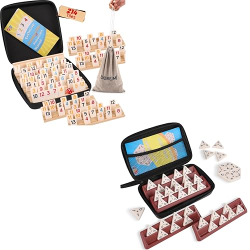 Rummy Cube 8 Player Upgraded Edition con accesorios