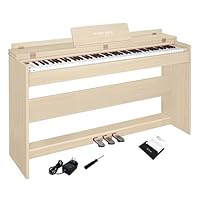 【大人気】KIMFBAY 電子ピアノ 88鍵盤｜木製アップライト風／MIDI対応 Amazon | KIMFBAY 電子ピアノ 88鍵盤 ハンマーアクション鍵盤