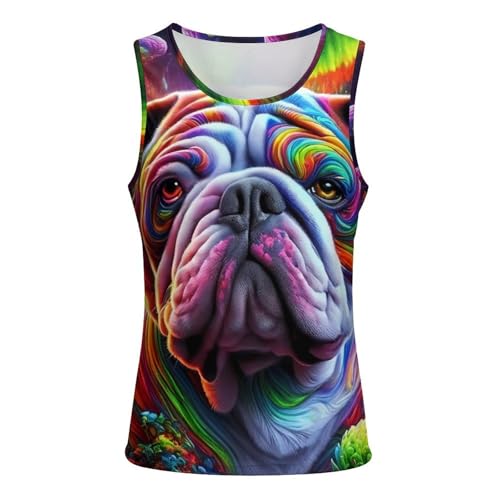 Men's Sleeveless Vest T-Shirts Summer Tank Tops Sportswear - Sweatproof2