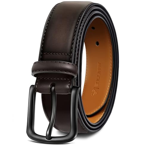 Ceinture cuir homme 3.5cm confortable pour pantalon de costume et jean décontracté