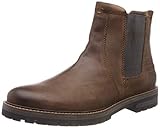 Decksohle: Leder bugatti Herren 321600313200 Klassische Stiefel, Braun, 42 EU