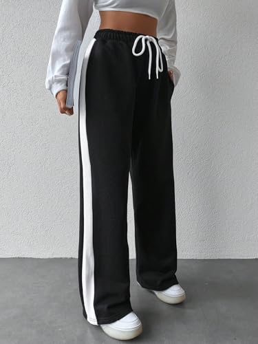 Image of dockstreet Women's /Unisex ONESOPEN Bottom Drawstring Pure Cotton Stretchable Baggy Jogger Pants