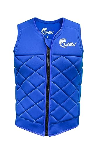 π 10 Best Wakeboard Life Jackets of 2025 8 Comp vest jacket, wakesurf jacket, Neoprene, Watersports vest, Durable and fast drying vest, Perfect for waterski, wakeboard and wakesurf competition. (small)