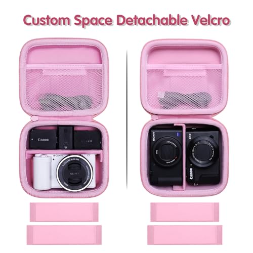 Maleta rígida para cámaras Sony y Fujifilm rosa miniatura 6
