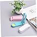 NOLITOY 3pcs Portable USB Rechargeable Makeup Mirror Led Light Foldable Design for Home Travel Compact Night Lamp and Cosmetic Tool White