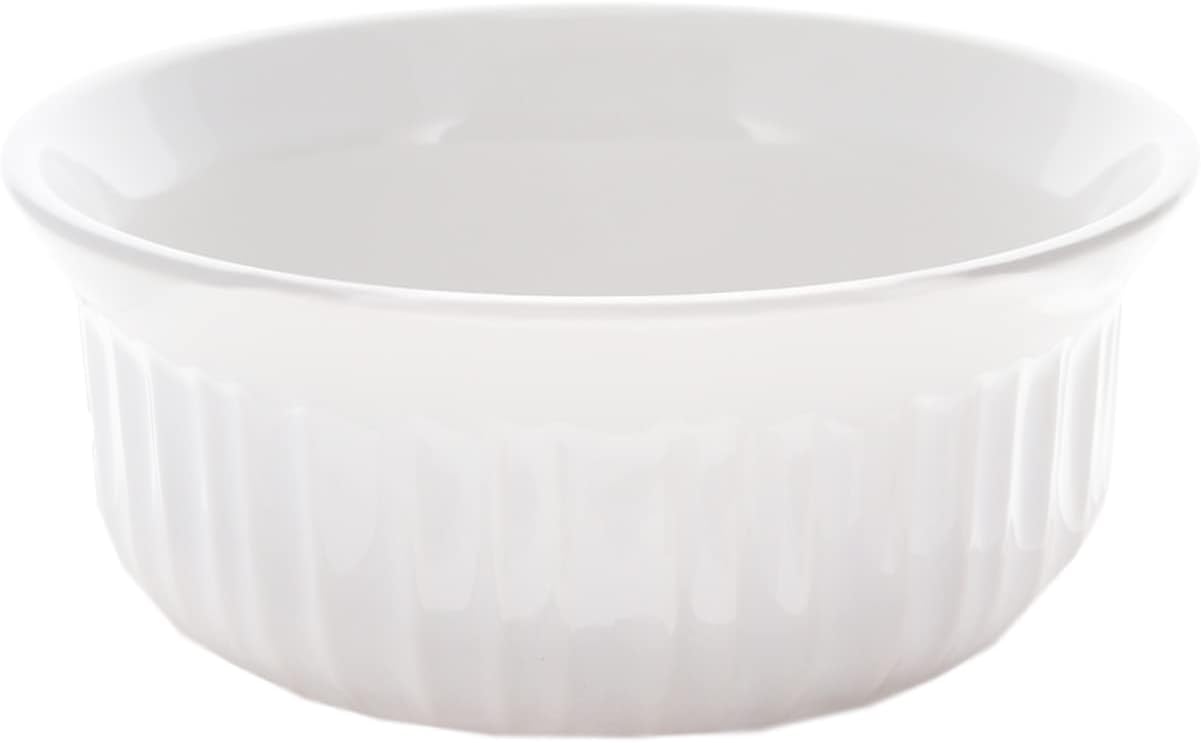CorningWare FS16 16 oz/ 473mL Round French White Casserole Dish - Thumbnail 2