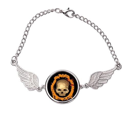 Bracelet ailes d'ange réaliste en métal taille M pour sublimer vos tenues du quotidien