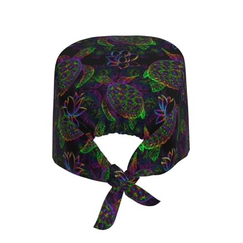 Image of Surgical Caps Men Women, Scrub Cap with Sweatband Adjustable