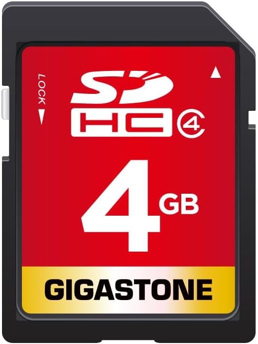 GIGASTONE 4GB SD Card SDHC Class 4 Memory Card for Photo Video Music Voice File DSLR Camera DSC Camcorder Recorder Playback PC Mac POS, with 1 Mini case-image-17
