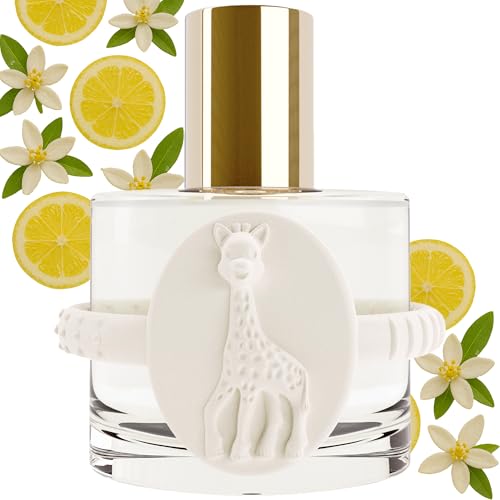 Image of Sophie la girafe Eau de Toilette | Includes Sophie Teether | Nostalgic Childhood Scent of Citrus & Vanilla (50 ml or 1.7 fl oz)