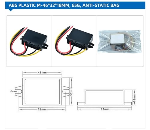 Convertisseur DC 60V 48V vers 24V 5A pour l'électronique auto - 5