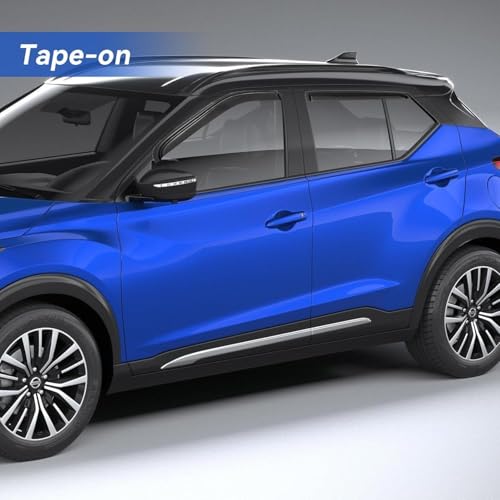 Image of Window Visors Rain Guards Shield for 2021 2022 2023 2024 2025 2026 Kia Sorento, Out-Channel Window Vent Wind Deflectors Visors Shades for 21-26 Sorento