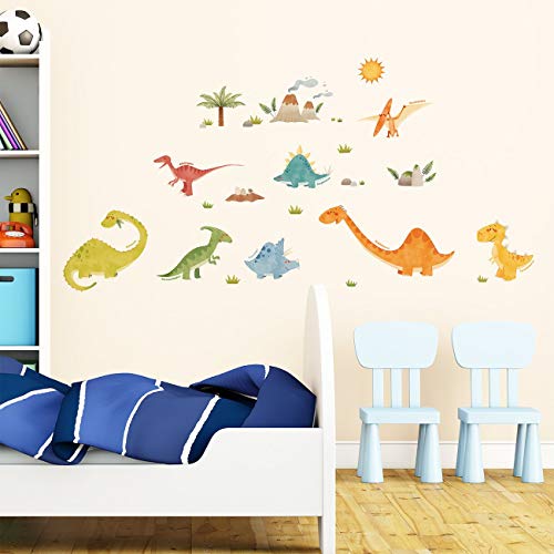 Vinilos Decorativos Dinosaurios para Niños DECOWALL miniatura 6