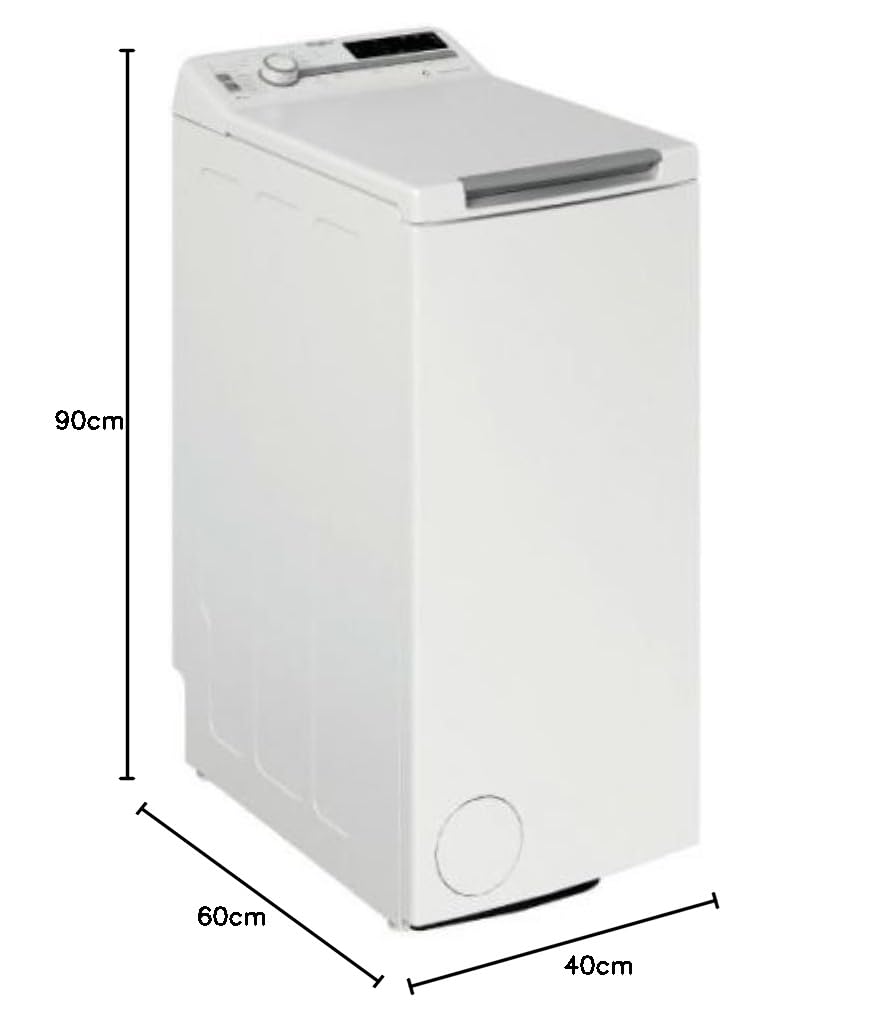Whirlpool - Lavadora con carga superior TDLR 7231BS SPT, 7 kg, 1200 rpm, Blanco