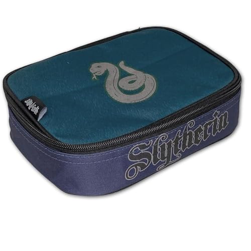 LUXCEL Estojo Baú Box Harry Potter Sonserina Verde