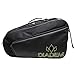 Diadem Tour v2 Paddle Bag - Spacious Pickleball Gear Bag with 10 Paddle Capacity | Shoe Compartment | Neoprene Side Pockets | Stylish and Durable (Yellow)
